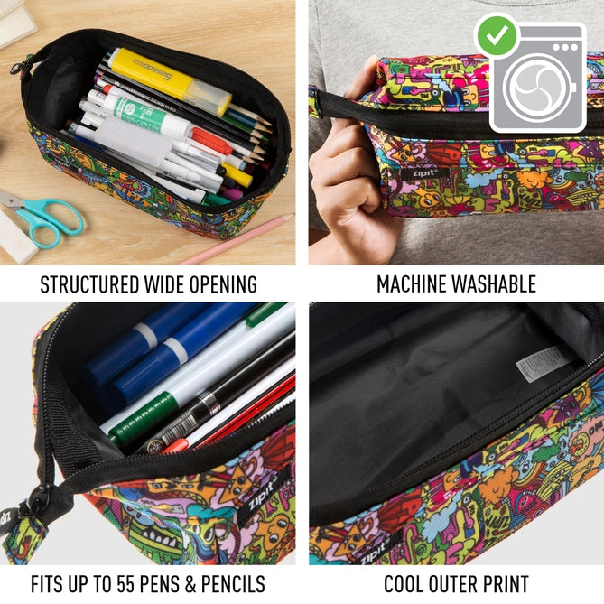 Doodles Lenny Pencil Case Storage