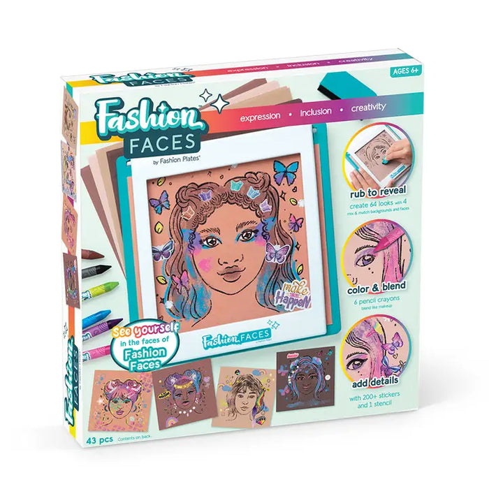 Fashion Plates Drawing Kit