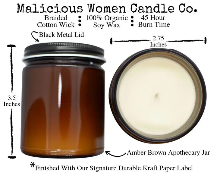 'Don't Make Me Use My Mom Voice' Pear & Ivy Candle