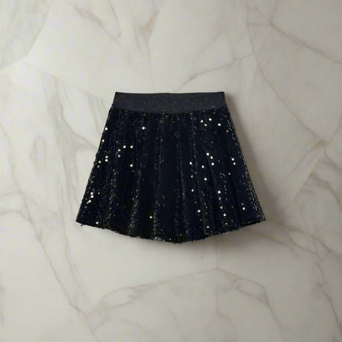 Velvet Sequin Skirt