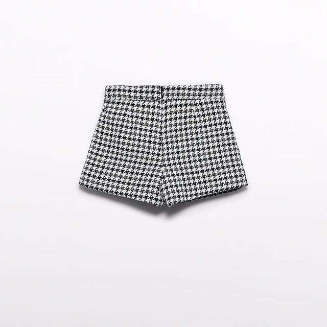 Houndstooth Pant Skirt