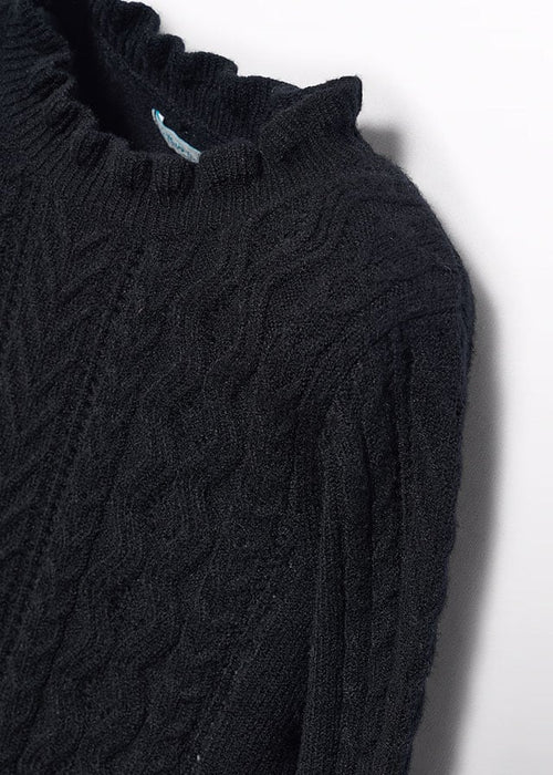 Black Knitted Sweater