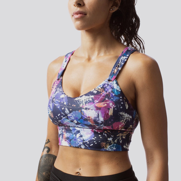 Born Primitive Garden Galaxy Milk & Muscles Nursing Sports Bra