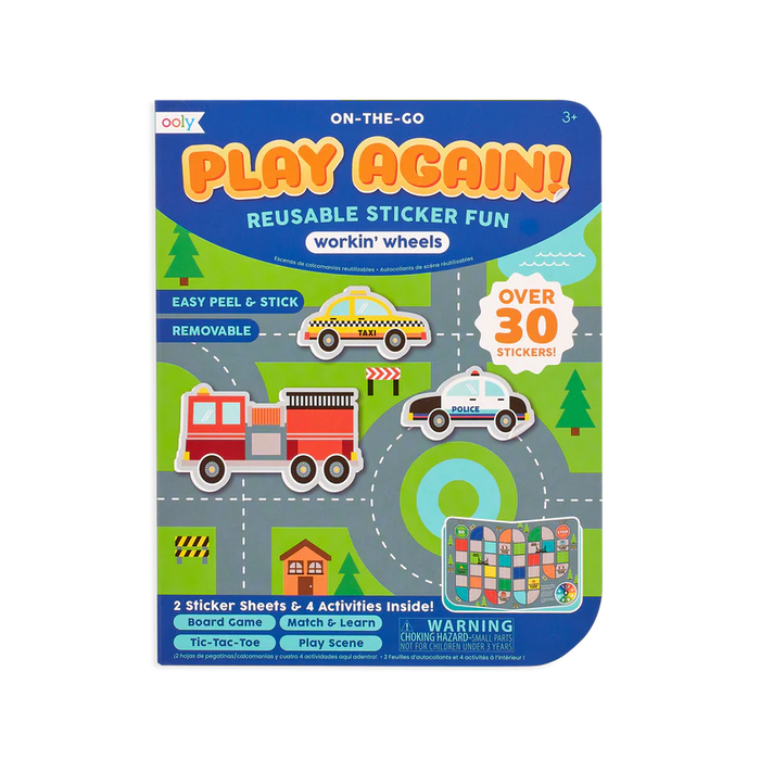 Working Wheels Play Again! Mini On-the-Go Activity Kit