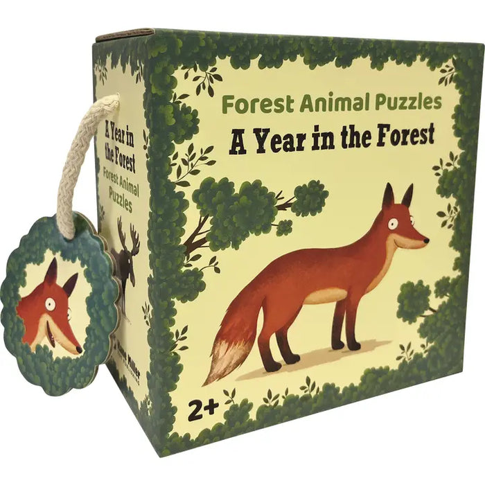 A Year in the Forest Animal Puzzle Set