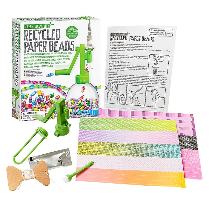 Recycled Paper Bead Making Kit