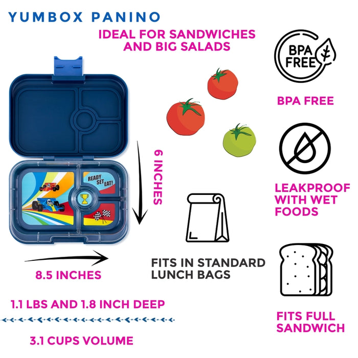 Sandwich Friendly Leakproof Bento Box