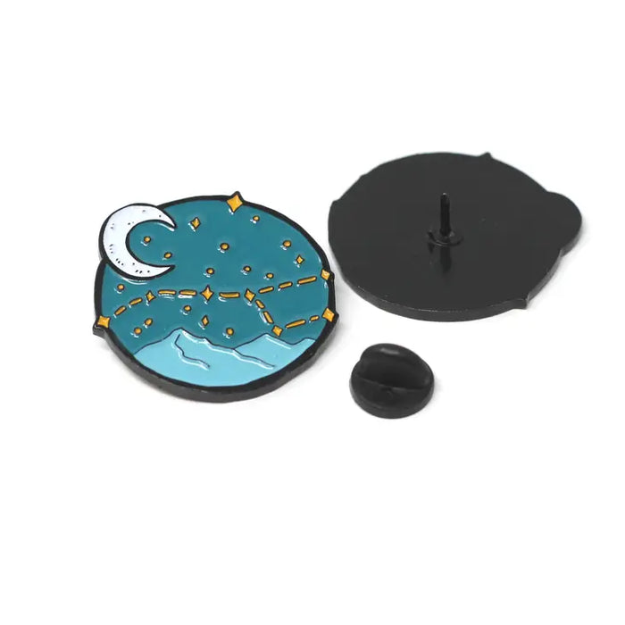 Night Sky Star Constellation Enamel Pin