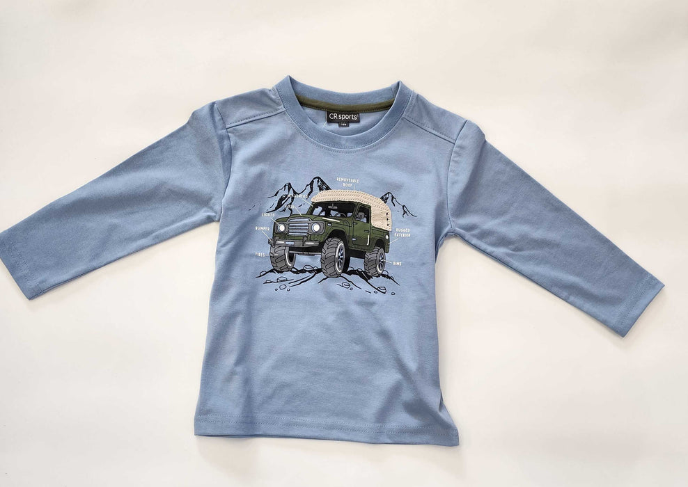 Slate Jeep Long Sleeve Top