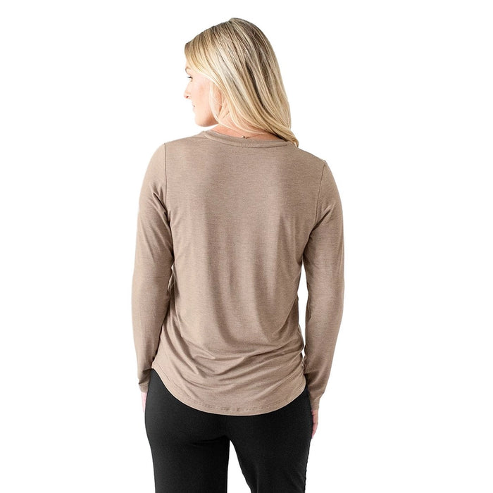 Wheat Bamboo Nursing & Maternity Long Sleeve T-Shirt