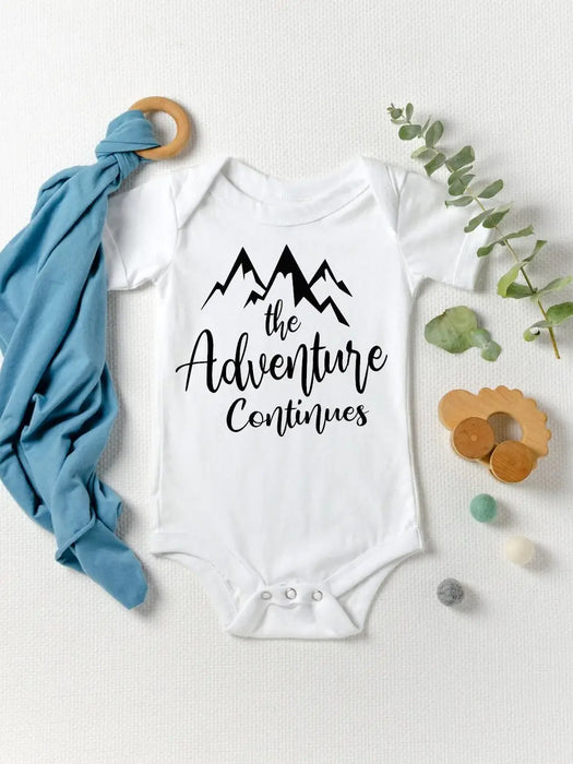 'The Adventure Continues' Onesie