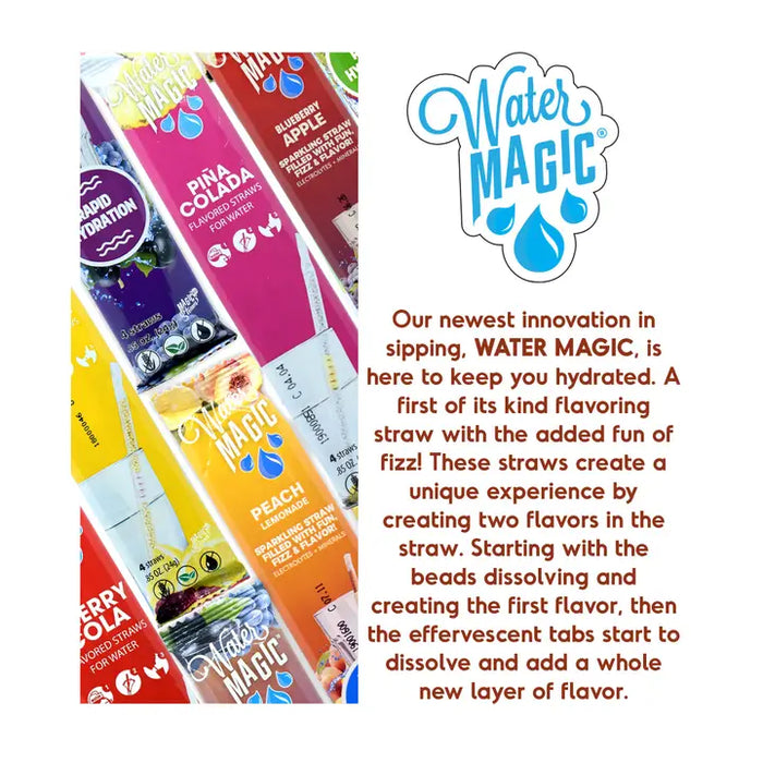 Water Magic Flavoring Straws