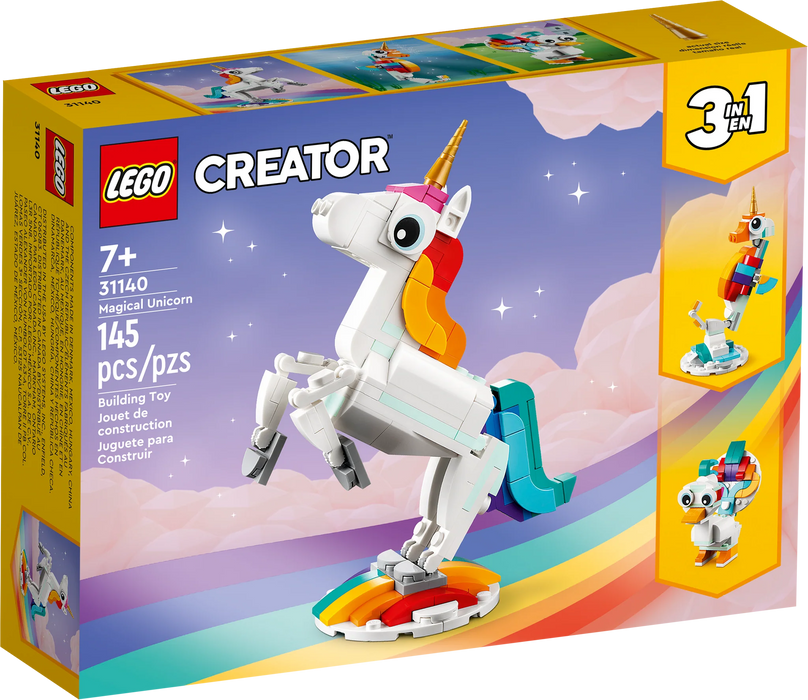 Magical Unicorn LEGO CREATOR Set