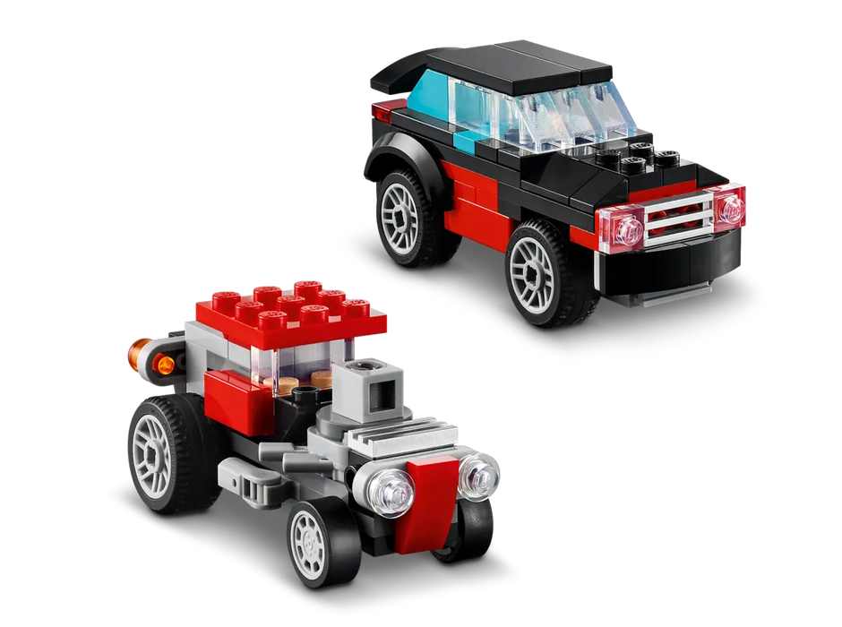 Flatbed Truck with Helicopter LEGO CREATOR Set