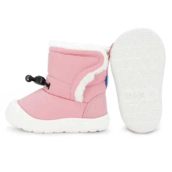 Dusty Pink Baby Winter Boots