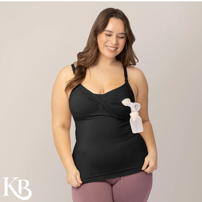 Black Sublime Hands-Free Pumping & Nursing Tank