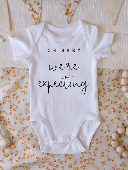 'Oh Baby We're Expecting' Onesie