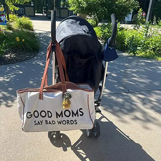 Good Moms Say Bad Words Cotton Tote Bag