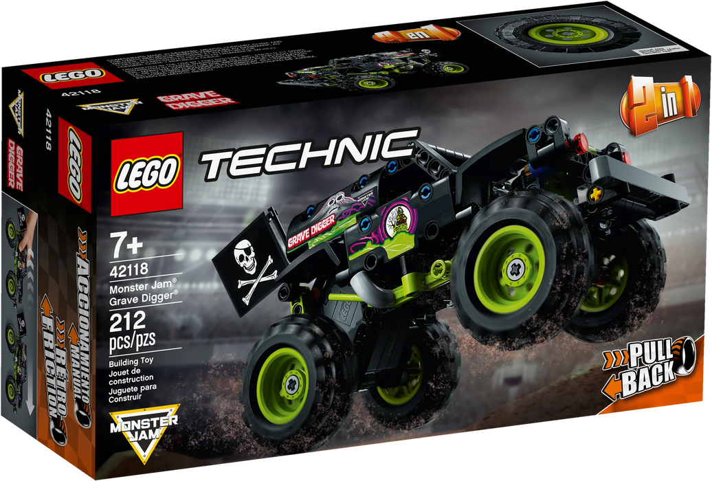 Monster Jam Grave Digger LEGO TECHNIC Set