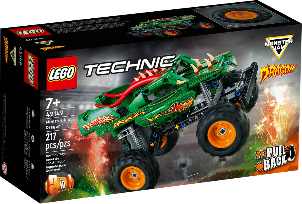 Monster Jam Dragon LEGO TECHNIC Set