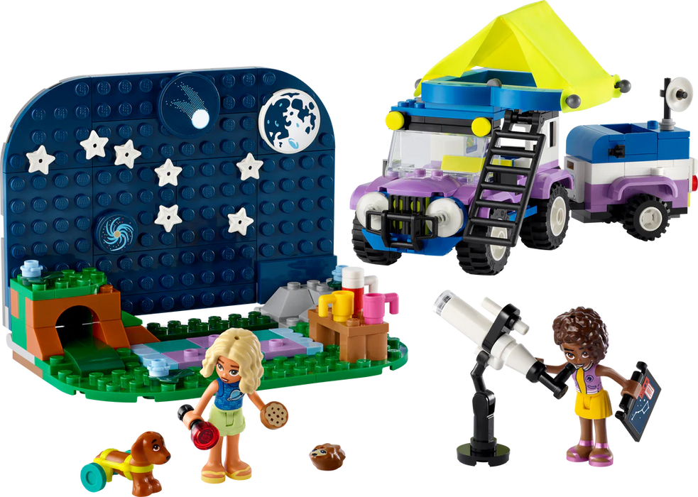 Stargazing Camping Vehicle LEGO Friends Set