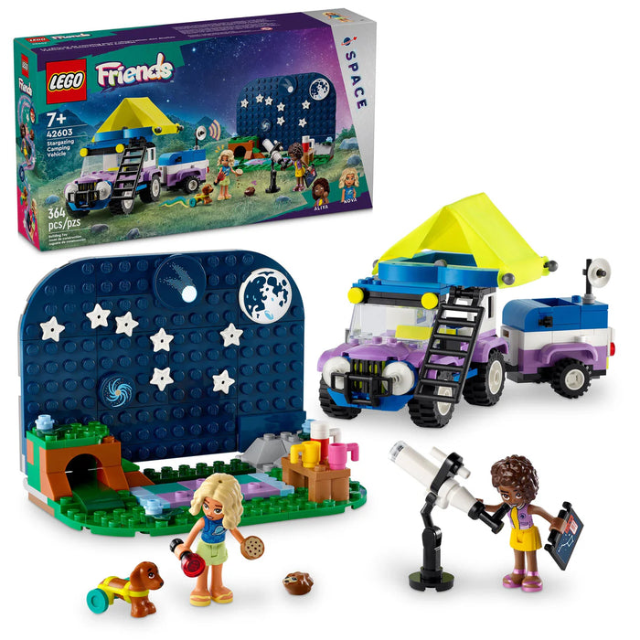 Stargazing Camping Vehicle LEGO Friends Set