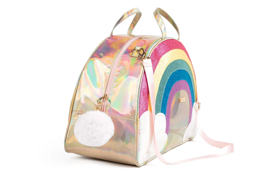 Unicorn Rainbow Overnight Bag & Cosmetic Bag