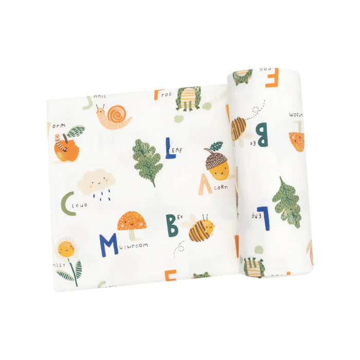 Nature ABC's Swaddle Blanket