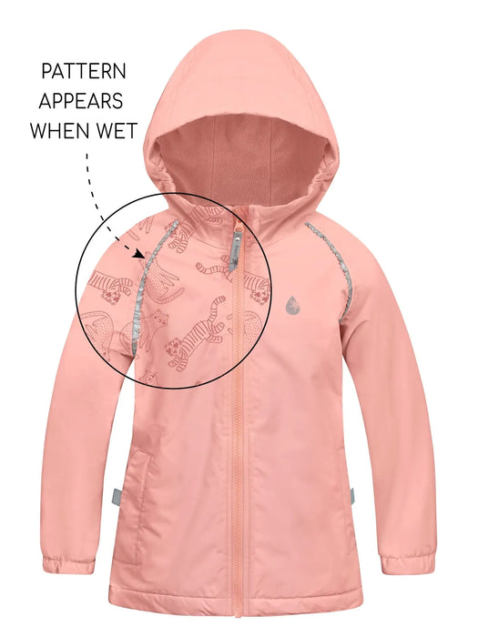 Color Changing Splashmagic Storm Jacket - Apricot Blush