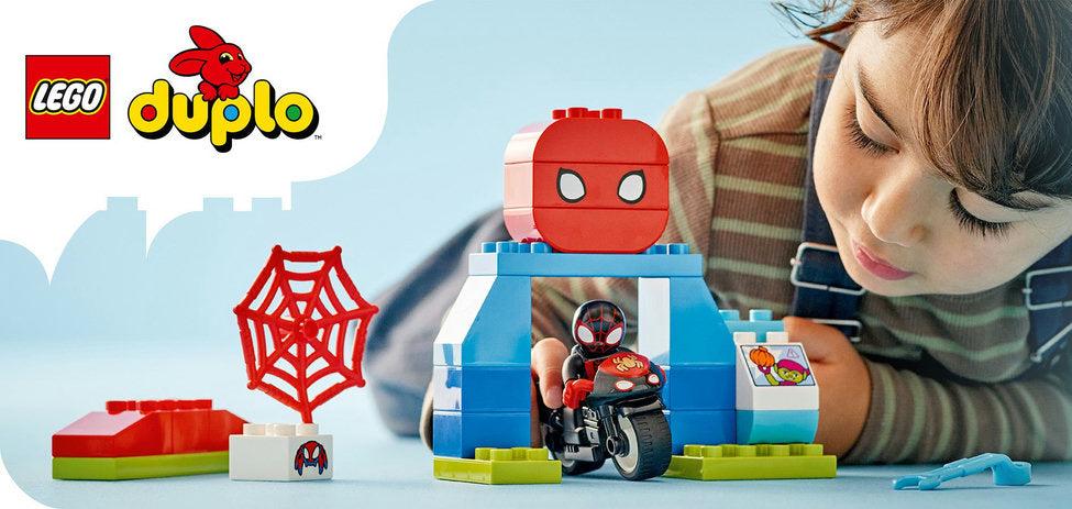 Spin's Motorcycle Adventure Duplo Set 10424