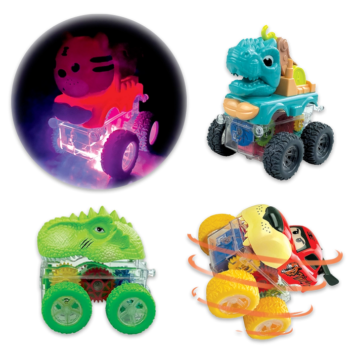 Light Up Friction Toy Car