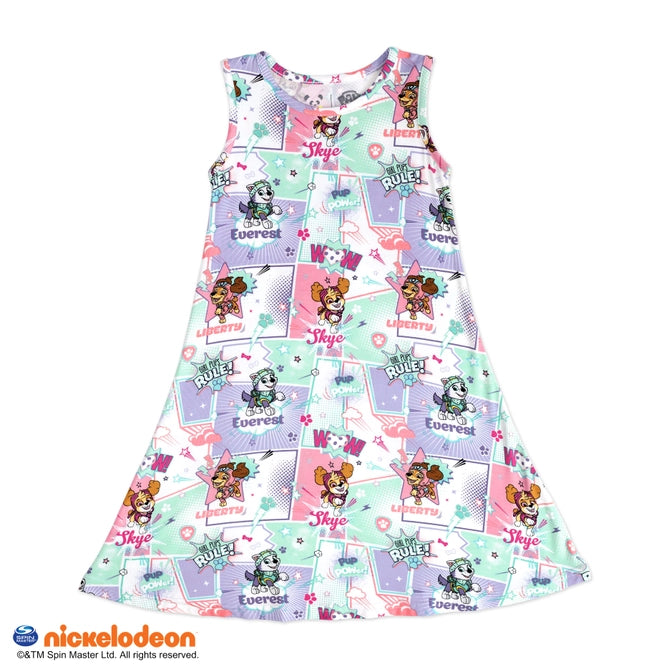 Paw Patrol Comic Pup Sleeveless Dress