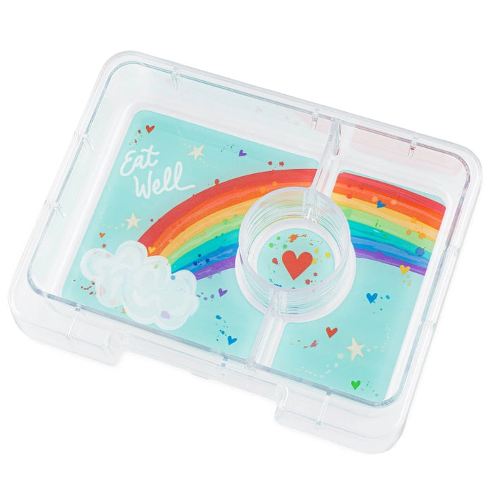 Pink Rainbow Snack Size Bento Box