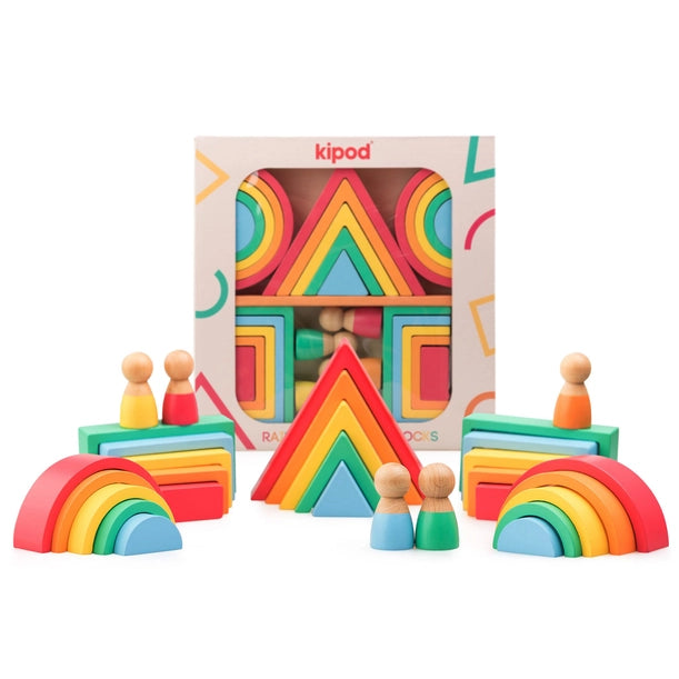 Montessori Rainbow Blocks