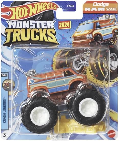 Matel Hot Wheel Die-Cast Monster Truck - Mystery Single