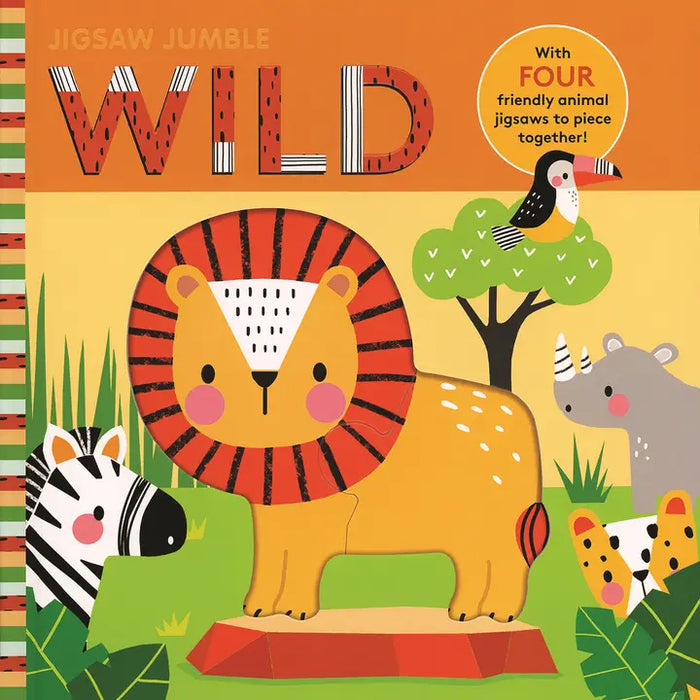 Jigsaw Jumble Wild- puzzle book