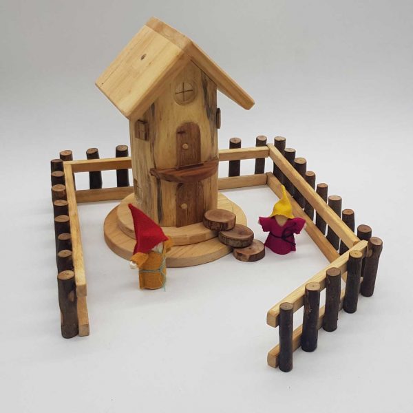 Wooden Gnome Play House