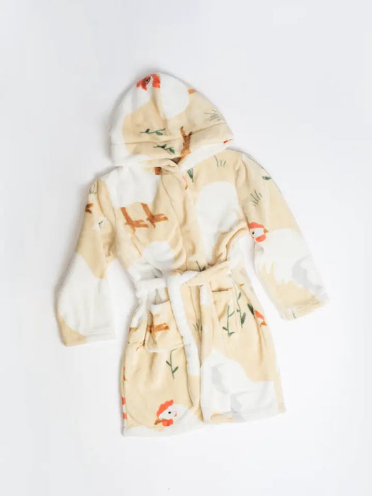 Spring Chicken Kid's Robe