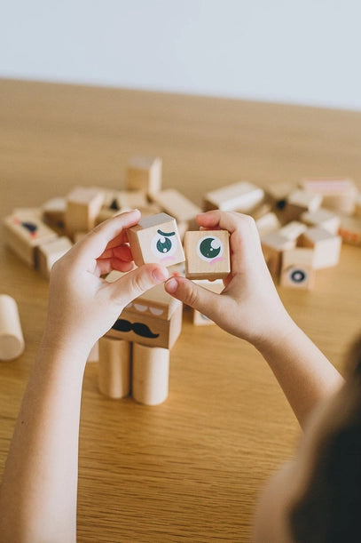 Expression Wooden Blocks