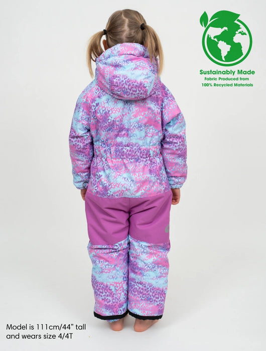 Rainbow Leopard Snowrider One Piece Snowsuit