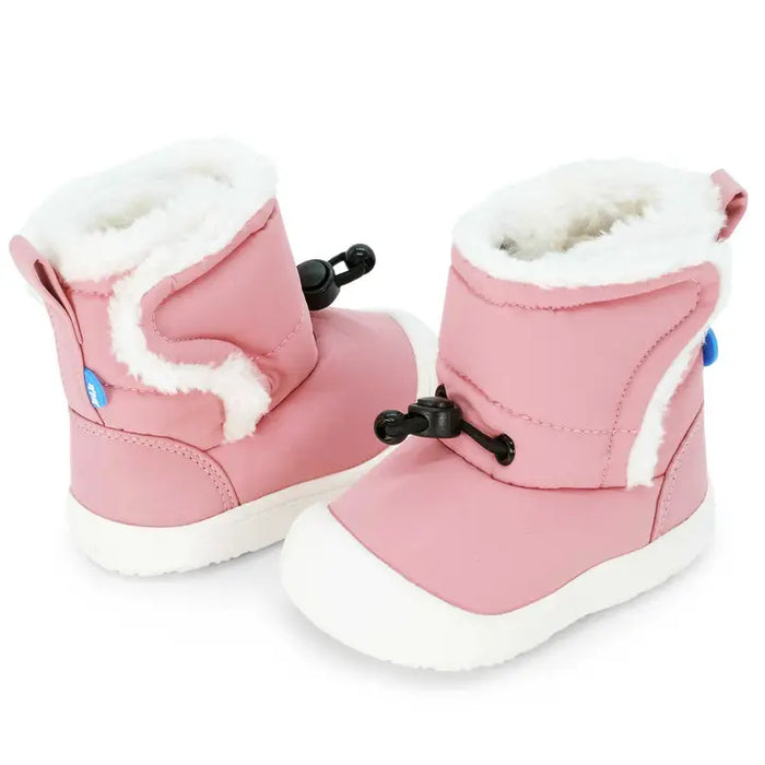 Dusty Pink Baby Winter Boots