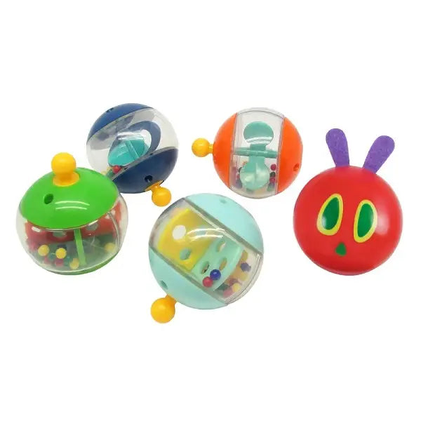 Eric Carle Very Hungry Caterpillar Plastic Busy Balls