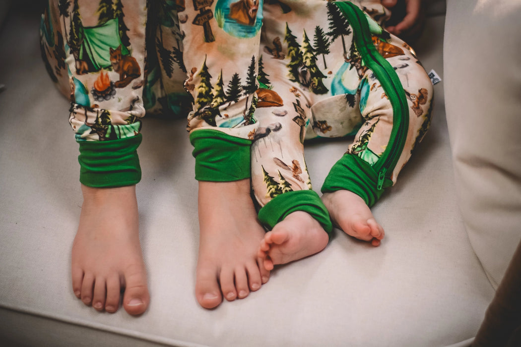 Camping Zipper Pajama