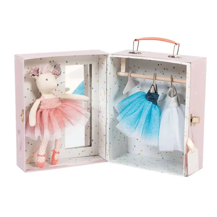 Ballerina Mouse & Tutus Wardrobe Suitcase