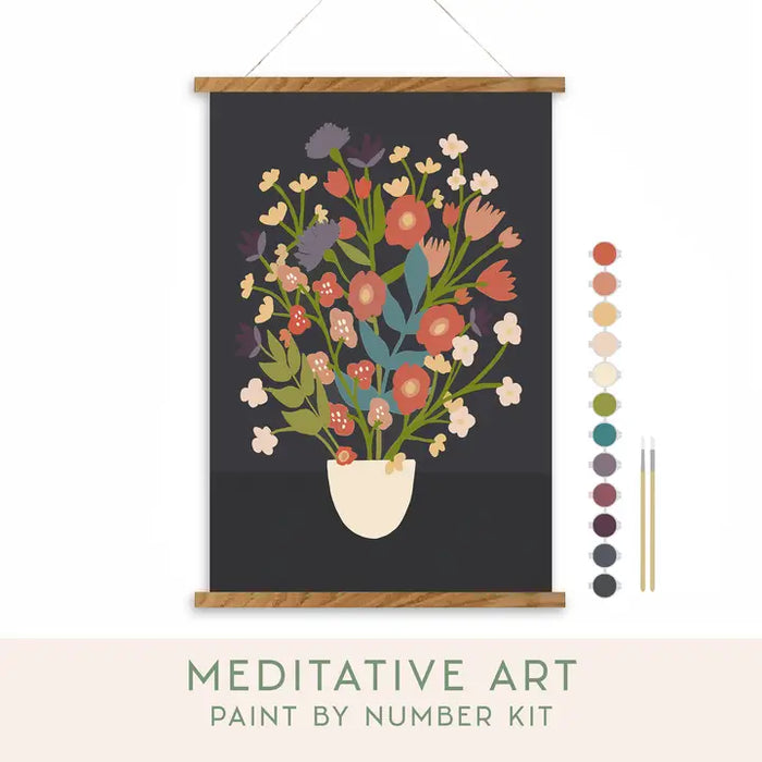 Meditative Art Paint by Number Kit