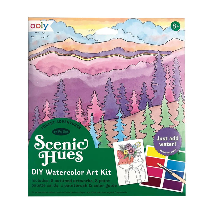 Scenic Hues DIY Watercolor Kit