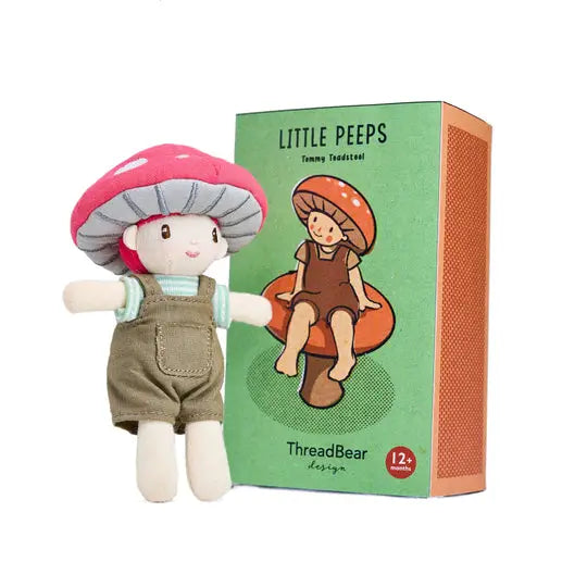 Tommy Toadstool Little Peeps Matchbox Doll