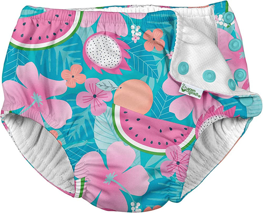 Tropical Snap Swim Diaper