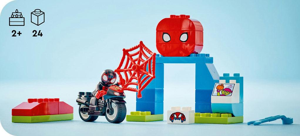 Spin's Motorcycle Adventure Duplo Set 10424