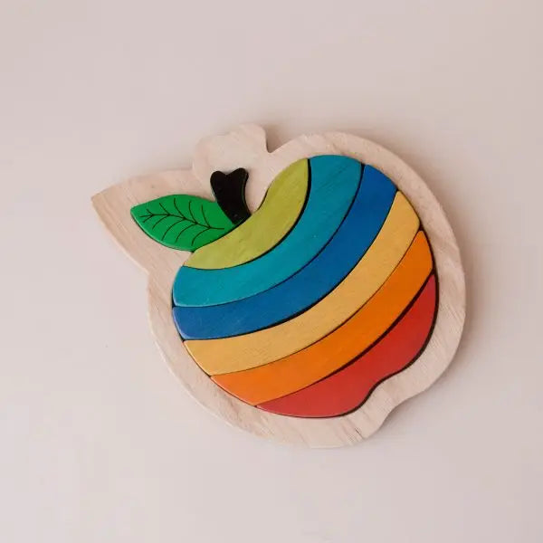 Wooden Apple Puzzle